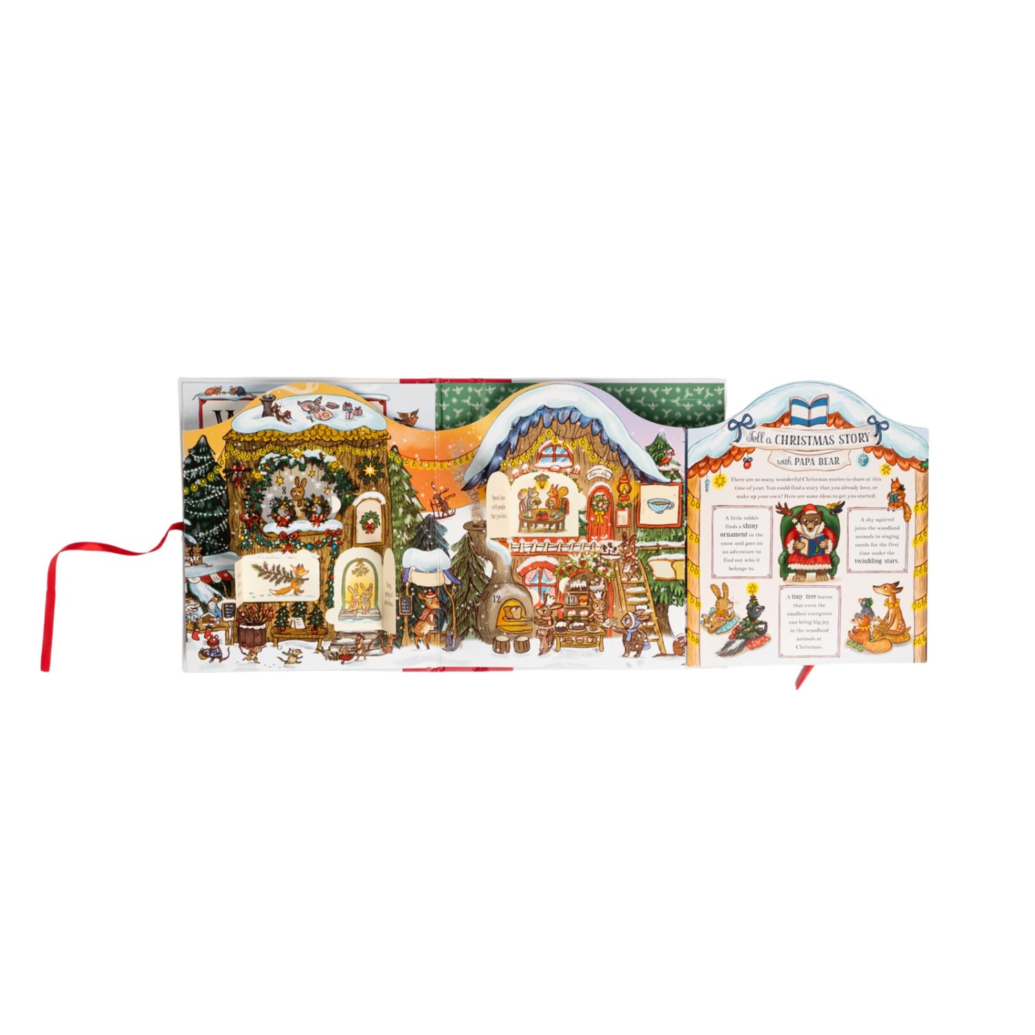 Christmas Is Coming to Town!: A Foldout Christmas Village and Advent Calendar | Hardcover