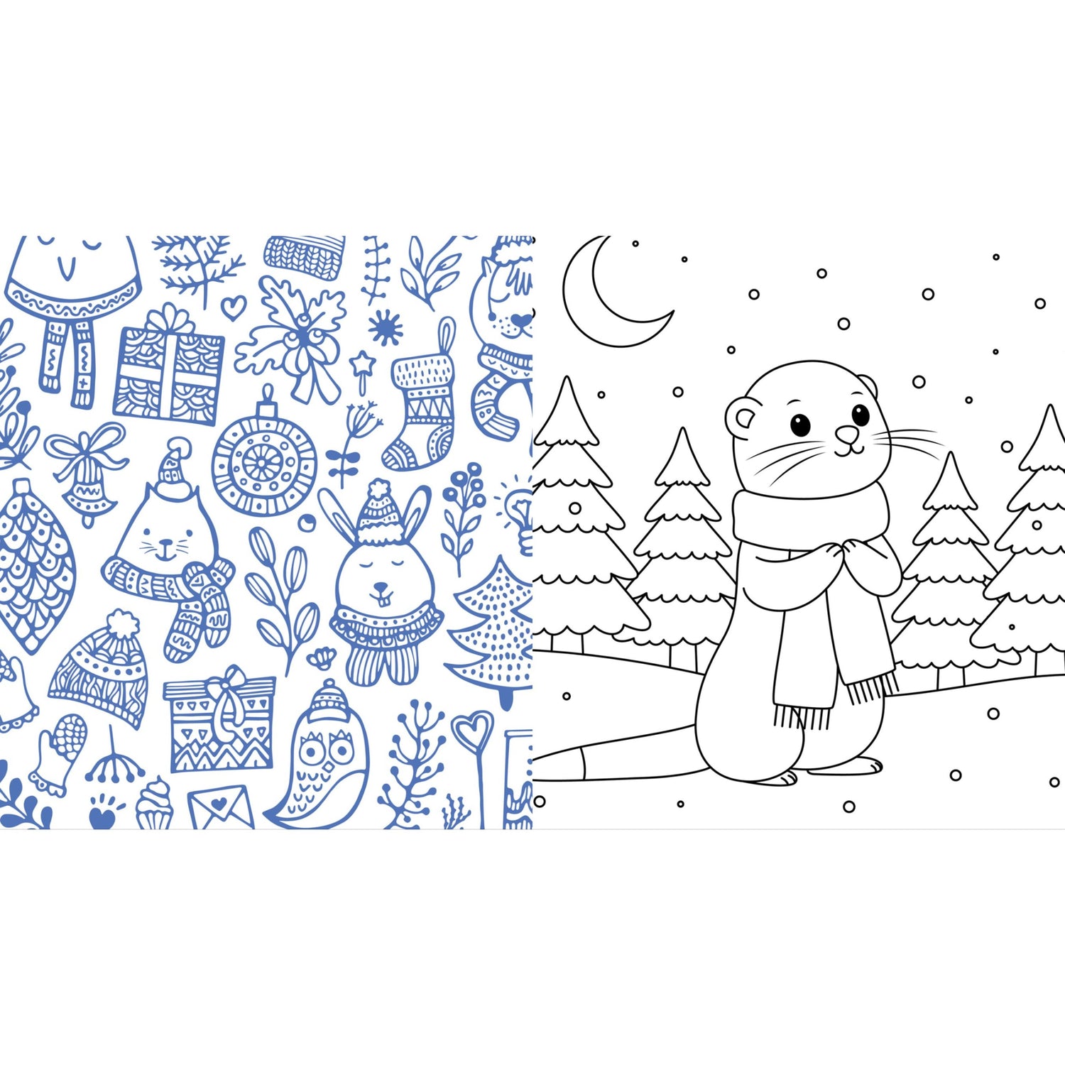 Cozycore Christmas Coloring Book: Celebrate the Season with Everything Cute and Cozy!