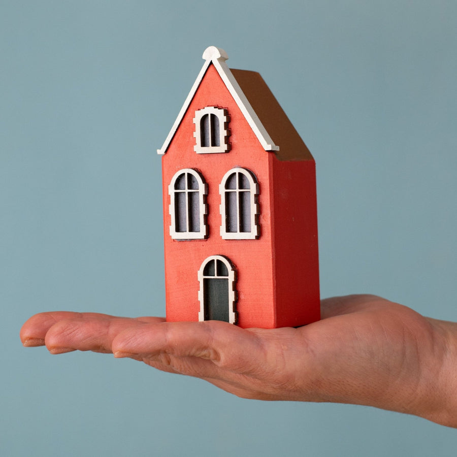 Gdansk House | Winter Village Wooden Christmas Toy