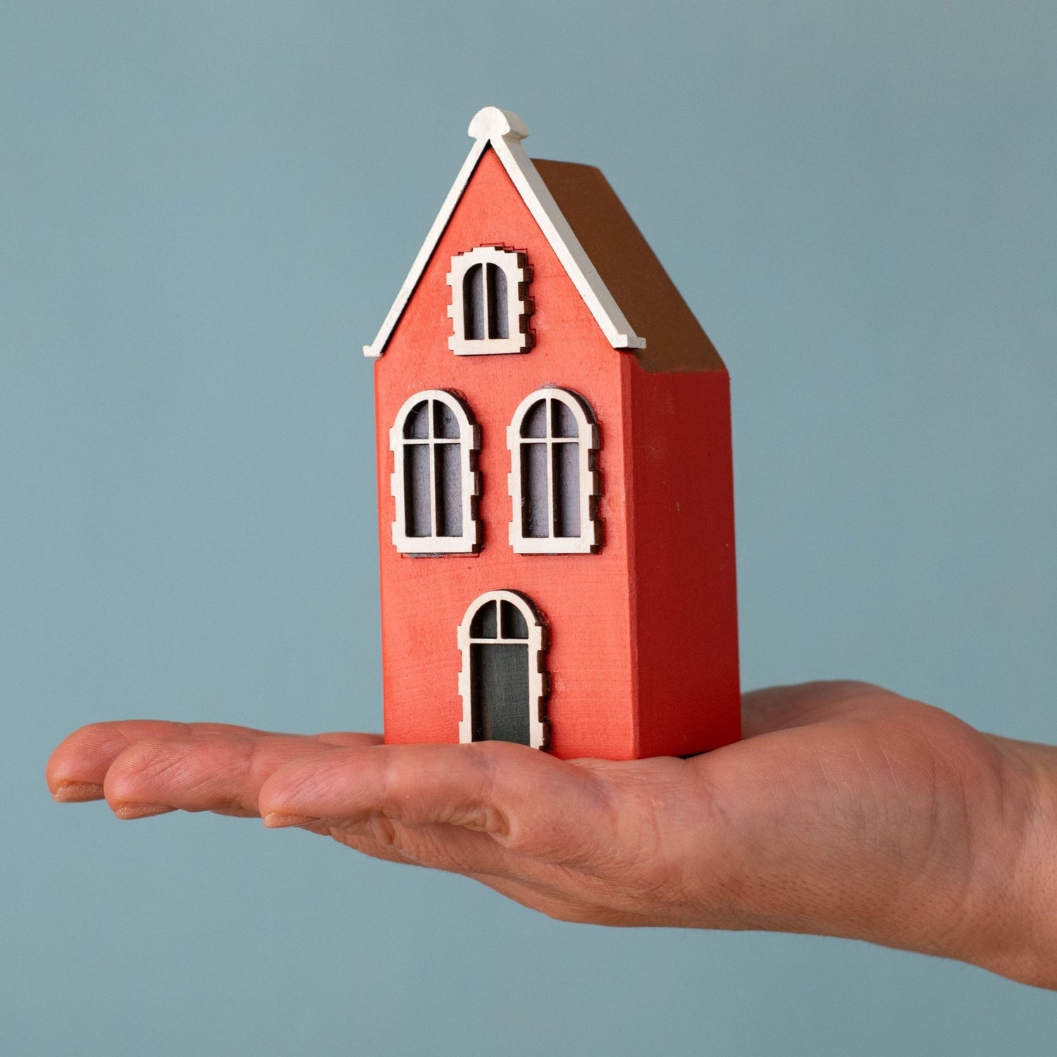 Gdansk House | Winter Village Wooden Christmas Toy