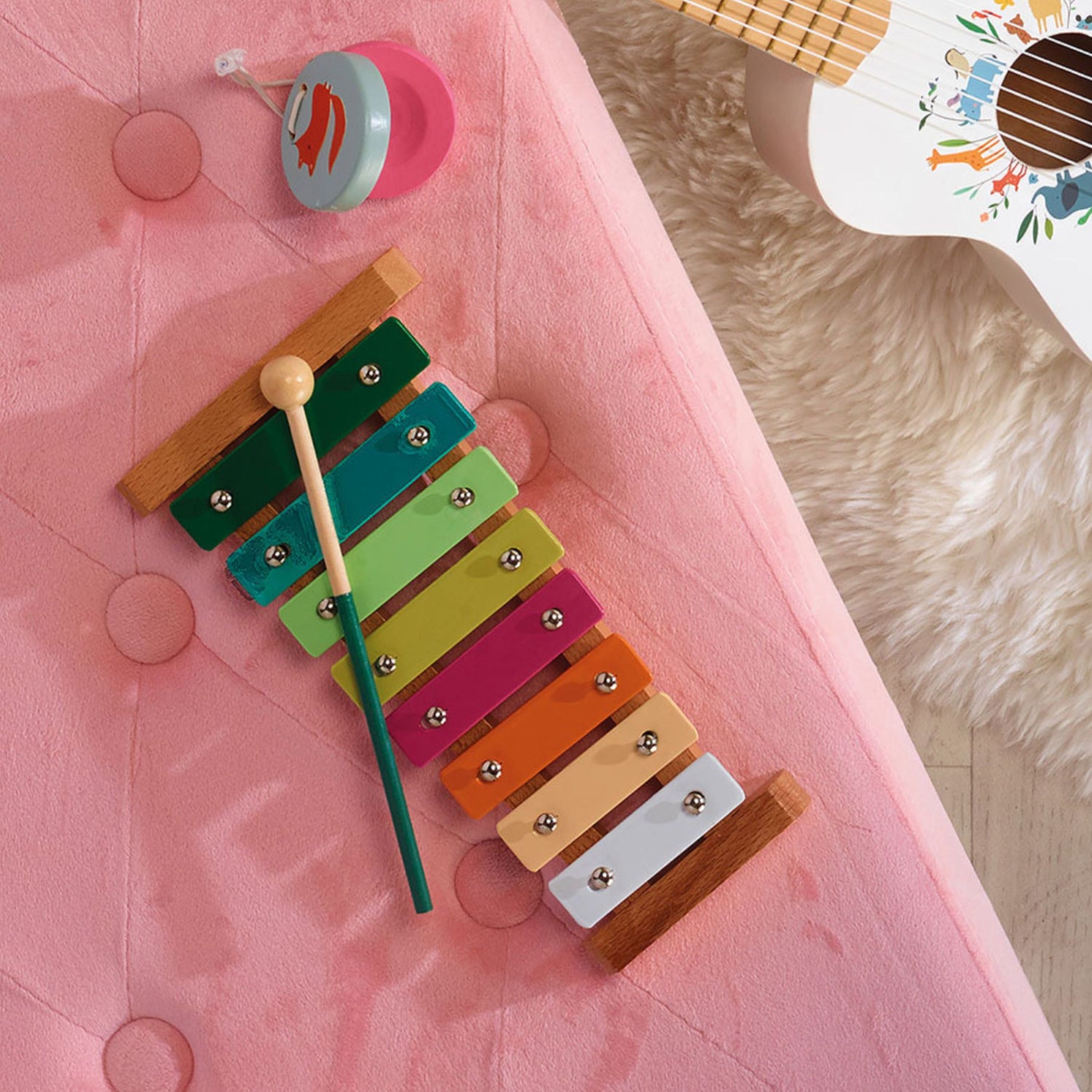 Vilac X Sarah Betz Wooden Music Set