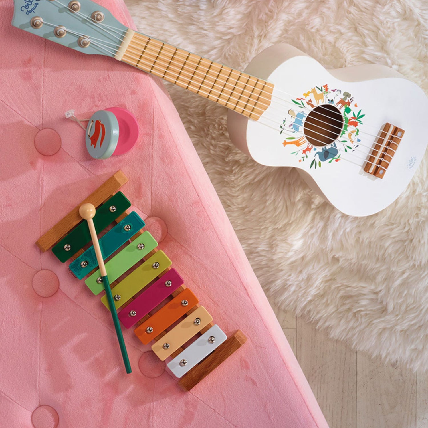 Vilac X Sarah Betz Wooden Music Set