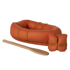 Maileg Rubber Boat with Paddle & Life Vest (Mouse)