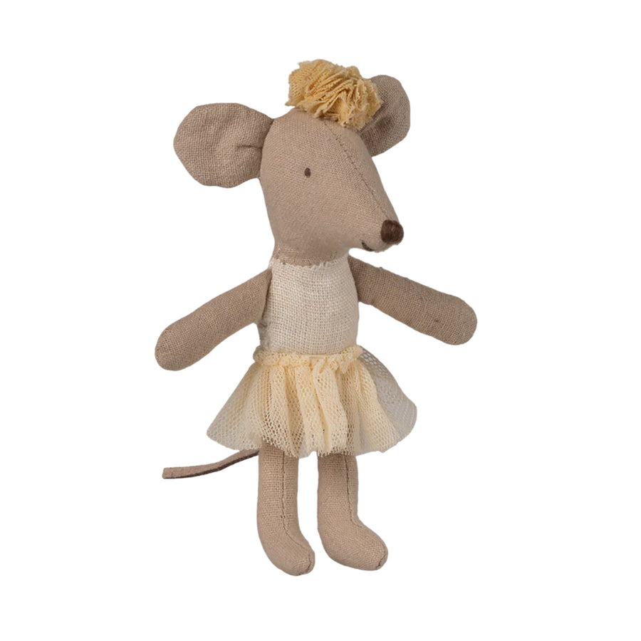 PRE-ORDER Maileg Ballerina Mouse - Off White (Little Sister)