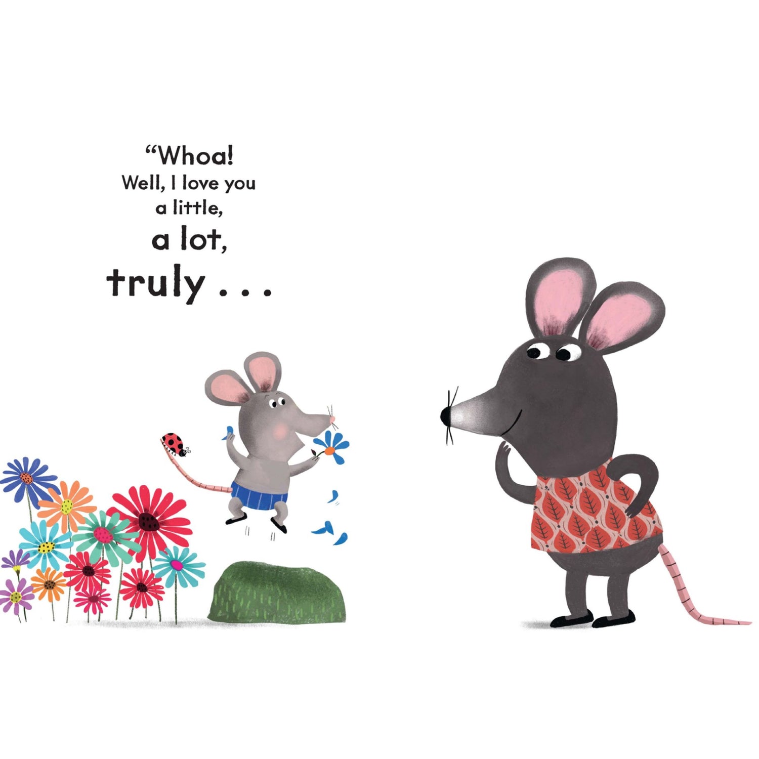 I Love You a Little, I Love You a Lot | Board Book