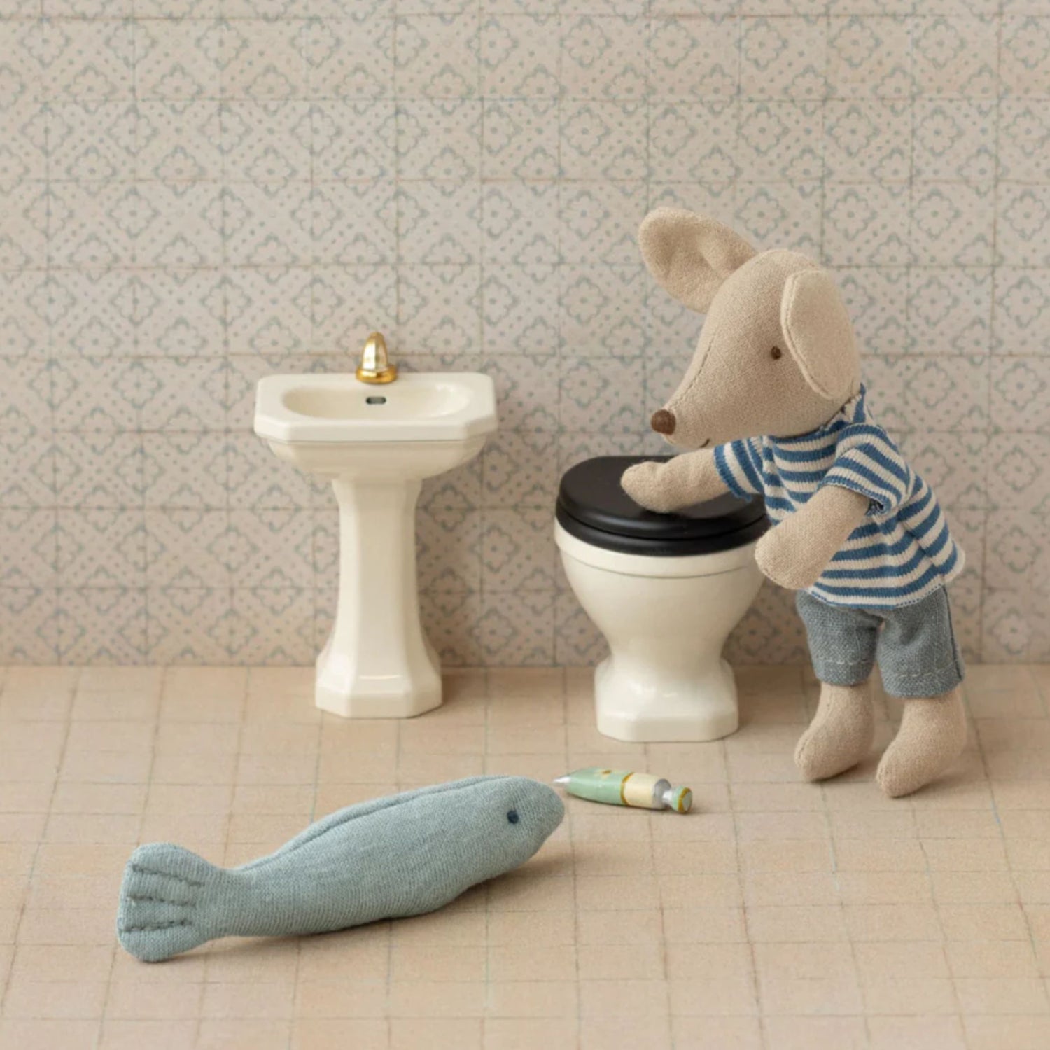 Maileg Fishing Set (Mouse)