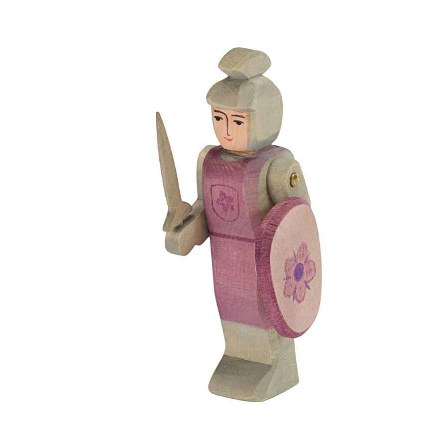 Ostheimer Knight Standing - Red (Sword & Shield)