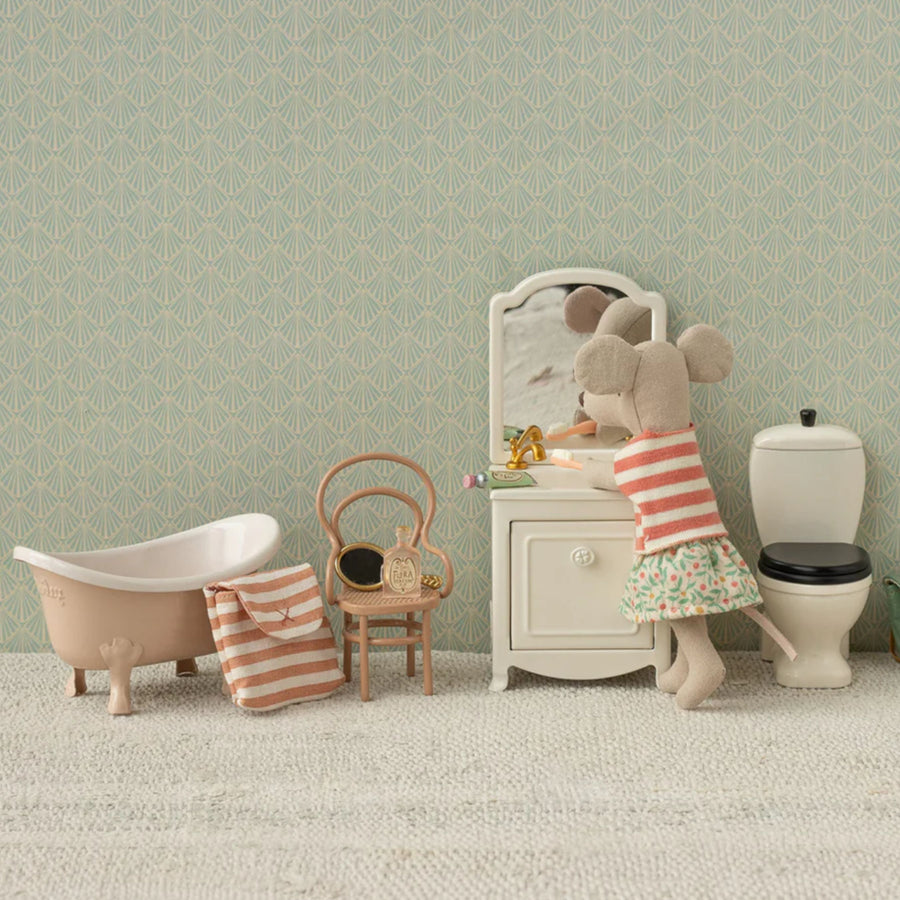 PRE-ORDER Maileg Tricycle Mouse - Green (Big Sister)