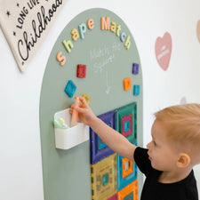 Magic Playwall - Arch Magnetic Wall Decal (Sage Green)