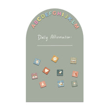 Magic Playwall - Arch Magnetic Wall Decal (Sage Green)