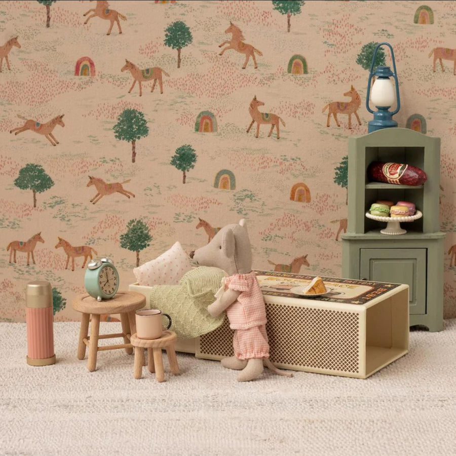 Maileg Thermos and Cups - Soft Coral (Mouse)