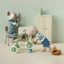 Maileg Tricycle Mouse - Brown (Big Brother)