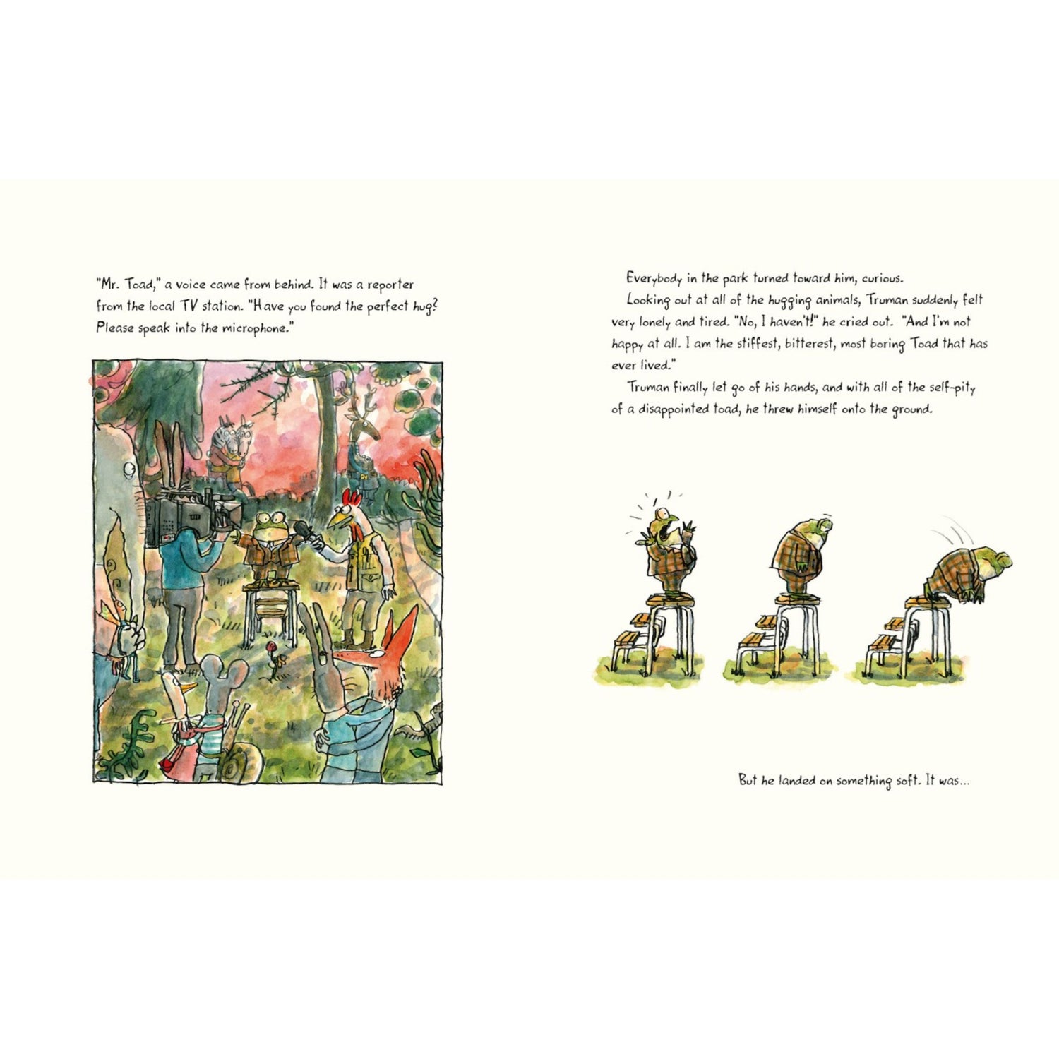 Truman Toad and the Quest for the Perfect Hug | Picture Book