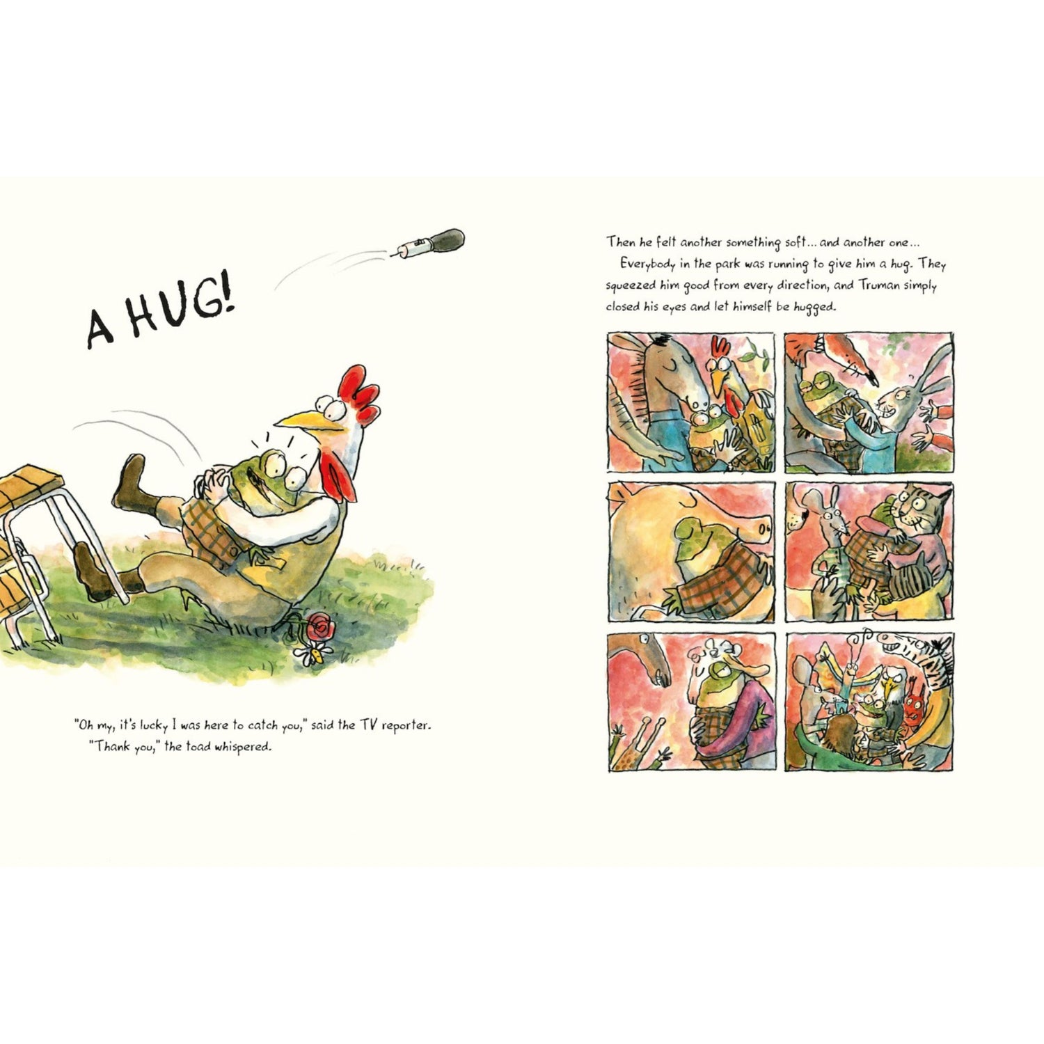 Truman Toad and the Quest for the Perfect Hug | Picture Book
