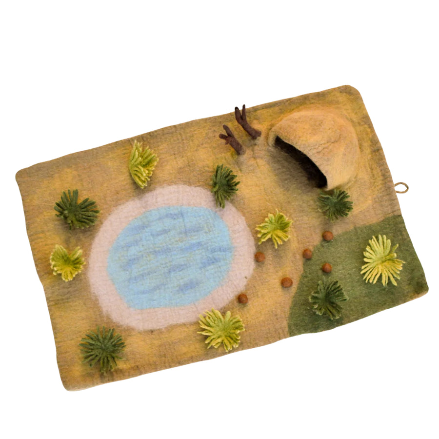 Felt Safari Playmat Playscape (Large)
