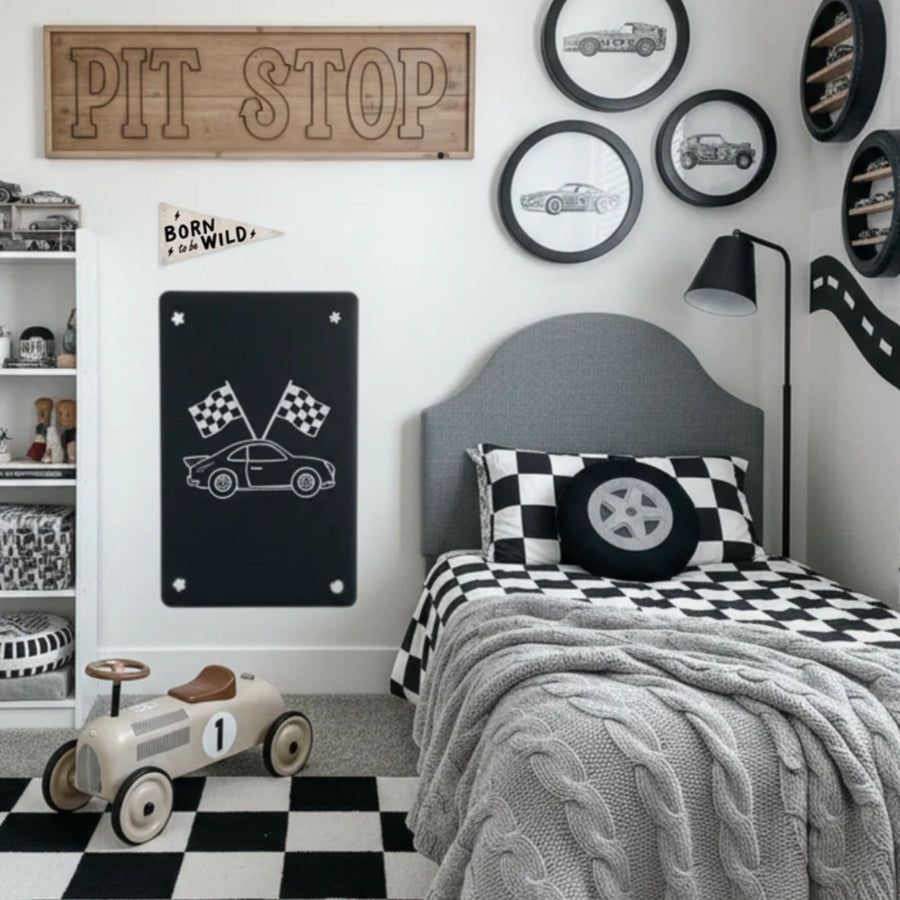 Rectangular Magic Playwall - Magnetic Wall Decal (Midnight)