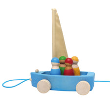 Grimm's Large Land Yacht with 4 Sailors