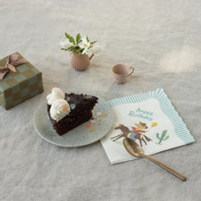 Maileg Happy Birthday Napkin - 20 pcs (Cowboy)