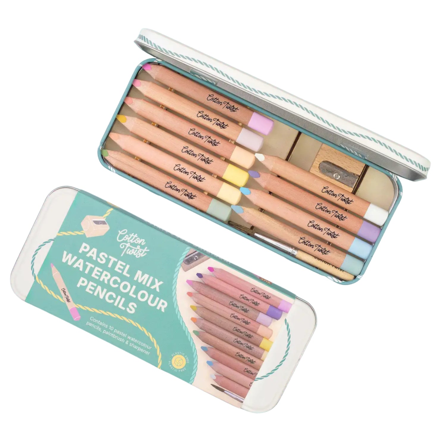Watercolour Pencils Art Set (Pastel)
