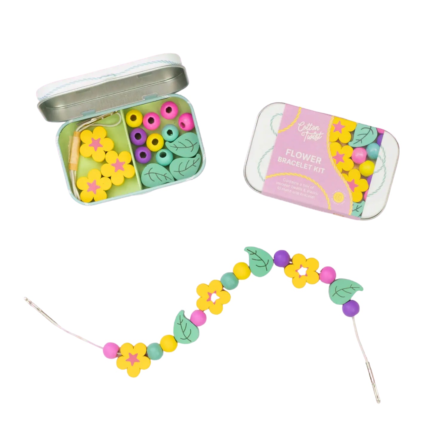 Flower Bracelet Craft Kit