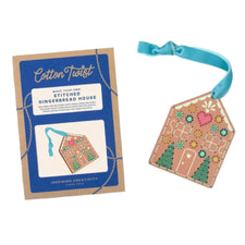 Make Your Own Stitched Gingerbread House