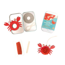 Make Your Own Pom Pom Crab Decoration Kit