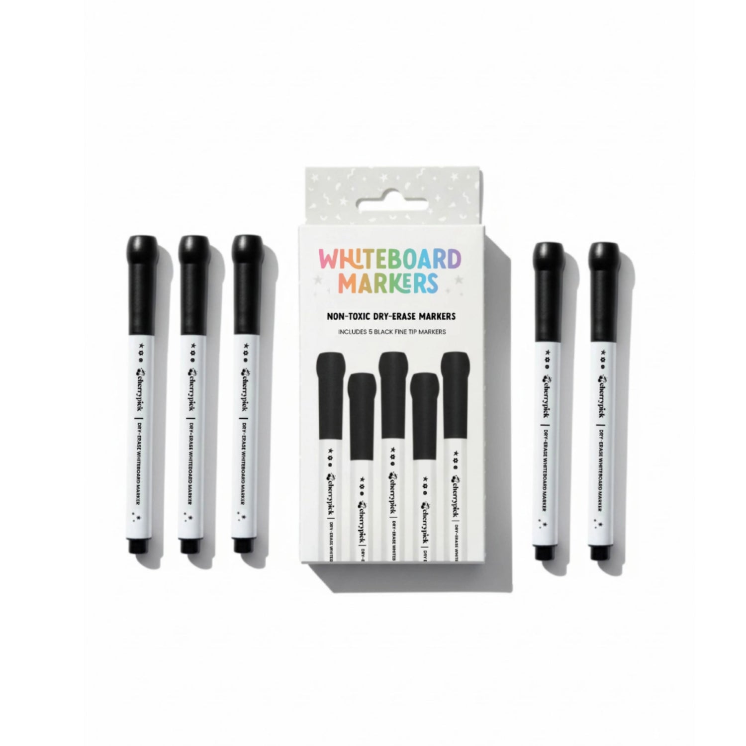 Whiteboard Dry-Erase Markers (Black)