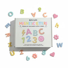Soft Foam Magnetic Letters & Symbols Set (Pastel Rainbow)