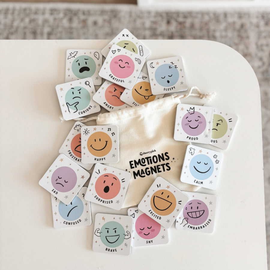 Emotion Magnets - Soft Foam Magnetic Set (20pc)