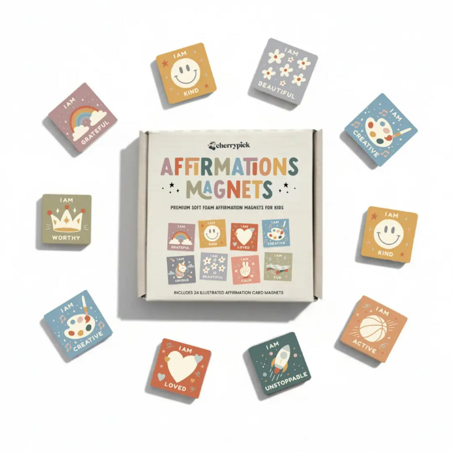 Affirmations Magnets - Soft Foam Magnetic Set