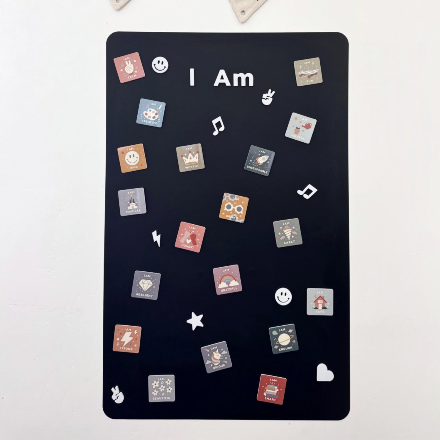 Affirmations Magnets - Soft Foam Magnetic Set