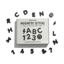 Soft Foam Magnetic Letters & Symbols (Black)