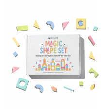 Magic Shape Set - Soft Foam Magnetic Shapes For Building and Play (450+pcs)