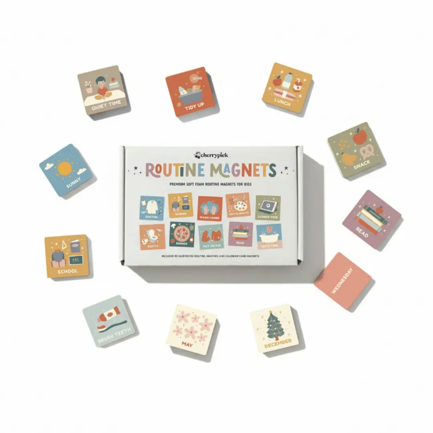 Routine Magnets - Soft Foam Magnetic Set