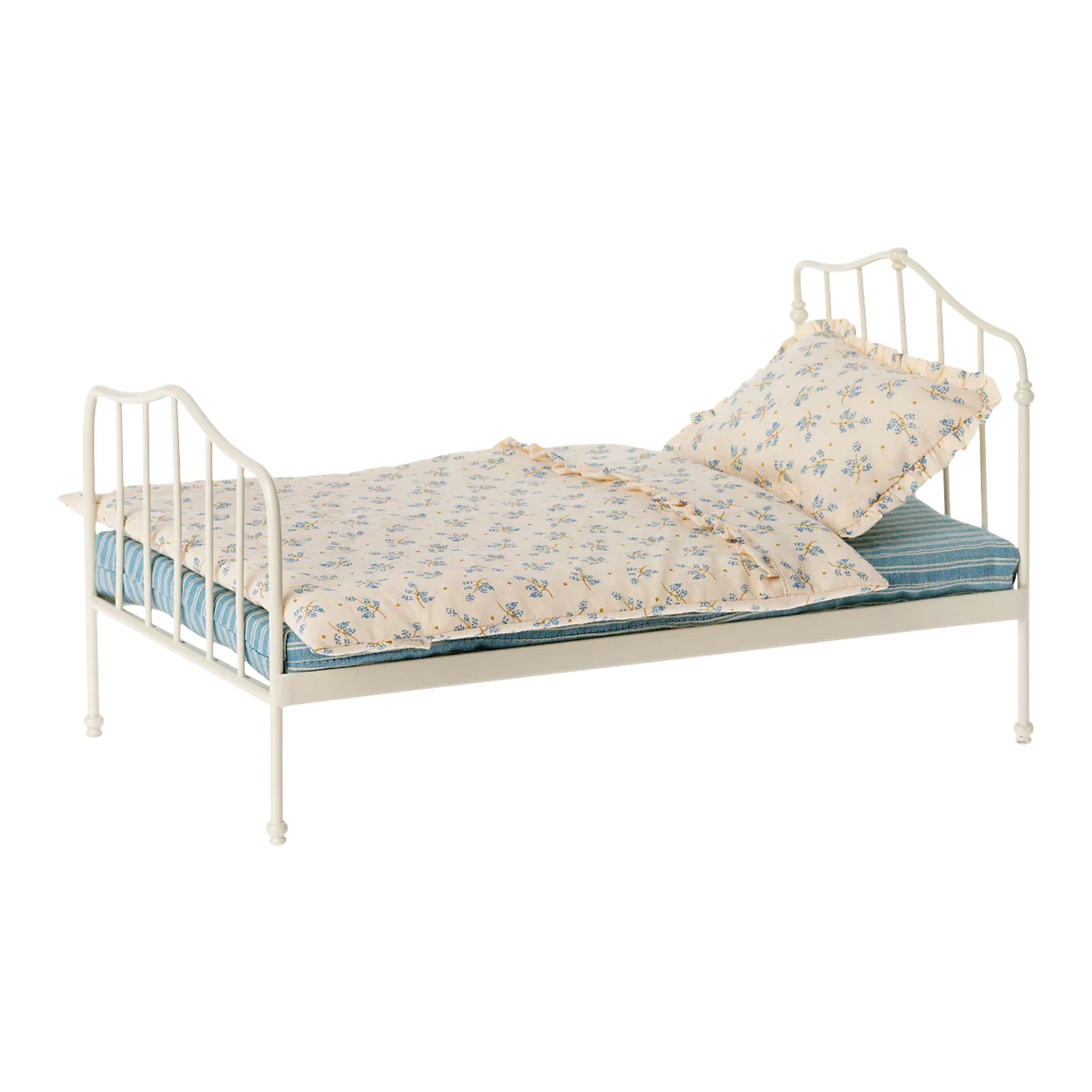 Maileg Vintage Bed - Blue (Miniature)