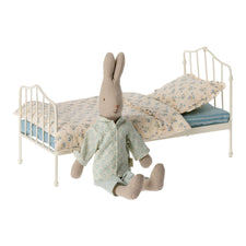 Maileg Vintage Bed - Blue (Miniature)
