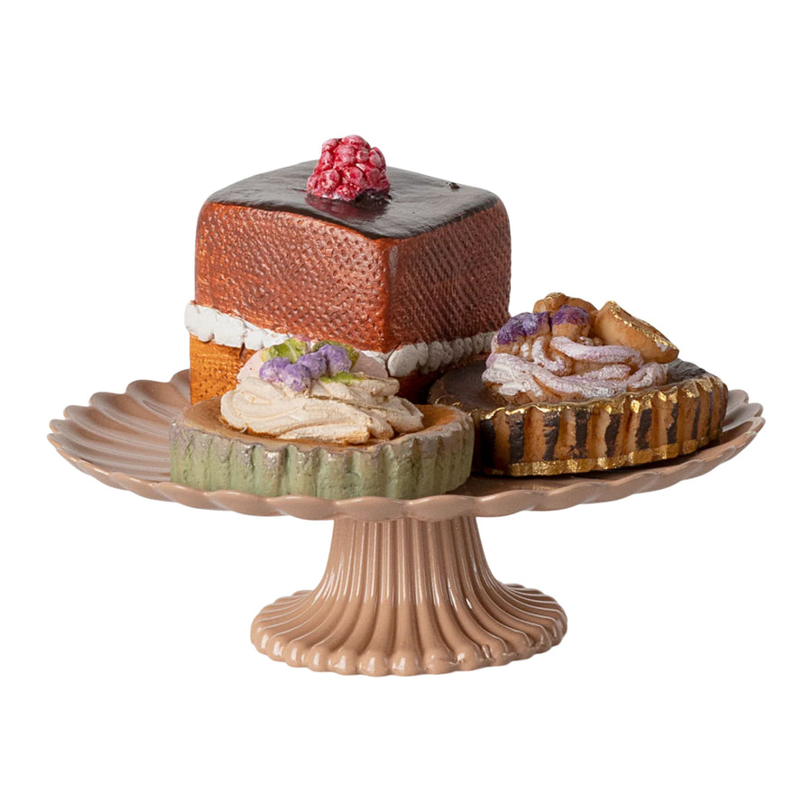 Maileg Cakes & Cakestand (Mini)