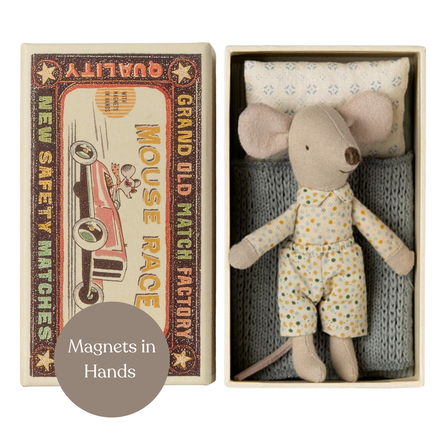 Maileg Mouse in Matchbox - Pajamas 2024 (Little Brother)