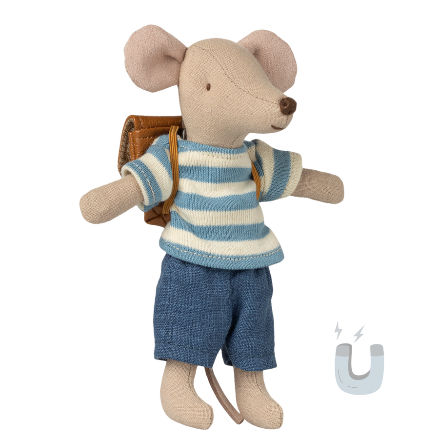 Maileg Tricycle Mouse - Brown (Big Brother)