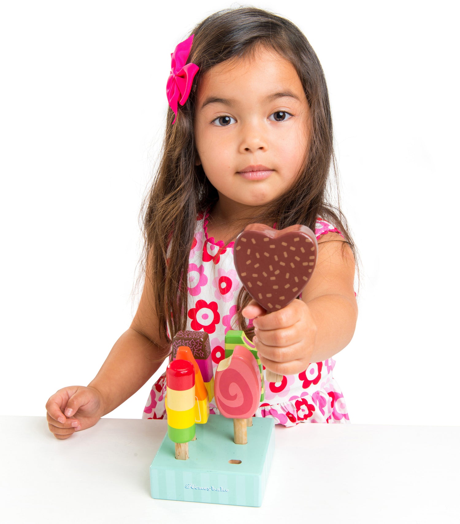 Wooden Toy Popsicles (Play Food) Set