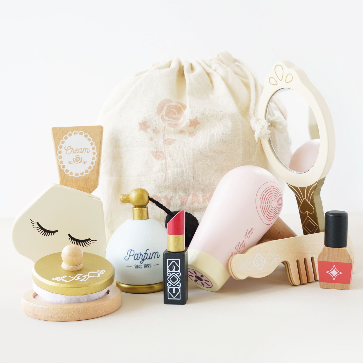 Vanity Star Wooden Beauty Roleplay Kit