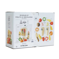 Wooden Fruit & Smoothie Blender (Play Food) Set