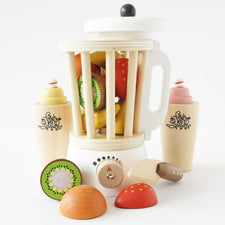 Wooden Fruit & Smoothie Blender (Play Food) Set