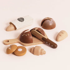 Wooden Toy Artisan Bread Set