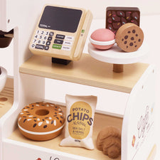 Wooden Table Top Barista Cafe Shop