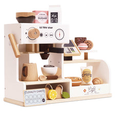 Wooden Table Top Barista Cafe Shop