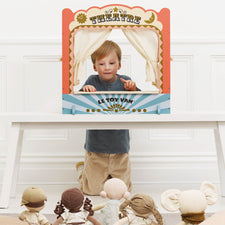Tabletop Wooden Puppet Theatre