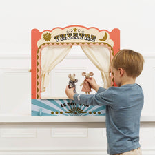 Tabletop Wooden Puppet Theatre