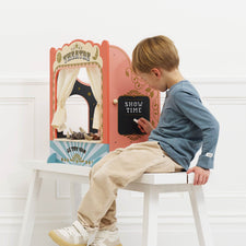 Tabletop Wooden Puppet Theatre