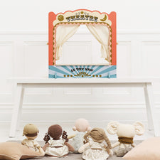 Tabletop Wooden Puppet Theatre